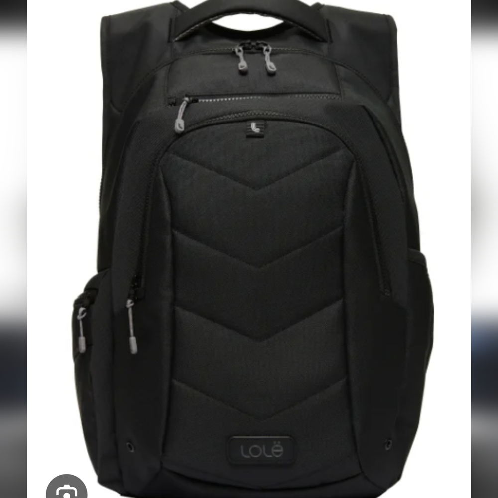 LOLE Laptop Backpack, 17 inch  Black NWOT